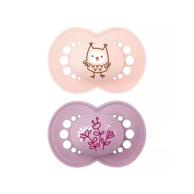 Kit Chupeta Bebê Mam Original Tamanho 02 - 02 Unidades